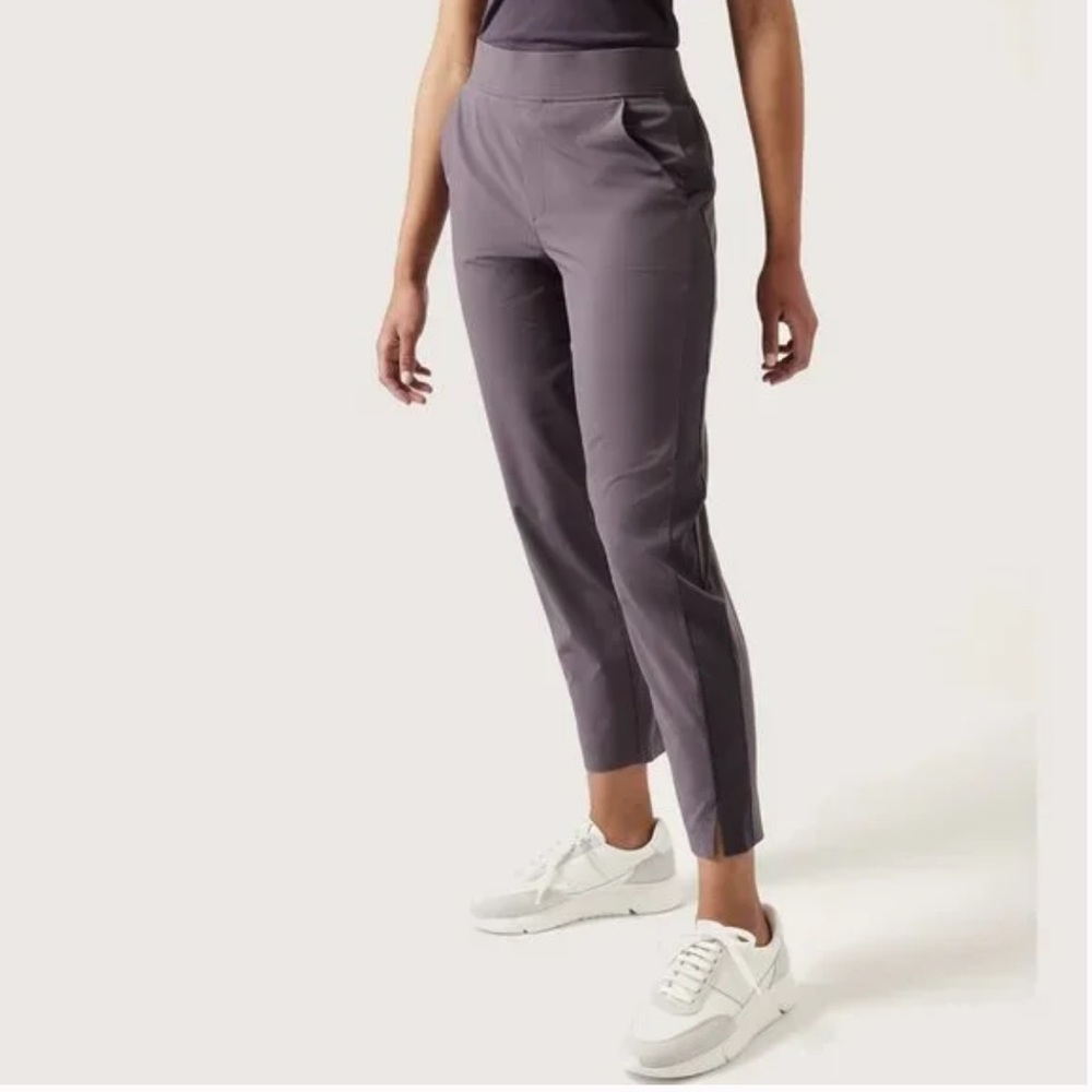 Athleta Brooklyn Pant in Dusk Violet-Size 12